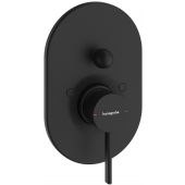 Hansgrohe Zesis S bateria wannowo-prysznicowa podtynkowa czarna 74417670