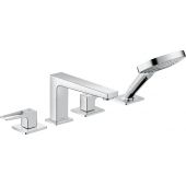 Hansgrohe Metropol bateria nawannowo-prysznicowa 4-otworowa chrom 74553000