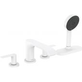 Hansgrohe Vivenis bateria nawannowa 4-otworowa biały mat 75444700