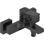 KFA Armatura Malaga bateria wannowo-prysznicowa ścienna czarna 4524-010-81