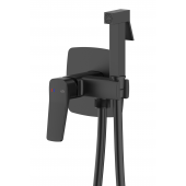 KFA Armatura Malaga bateria bidetowa podtynkowa czarna 4529-512-81