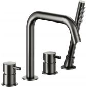 KFA Armatura Moza Gun Metal Grey bateria wannowo-prysznicowa nawannowa grafitowa 5035-210-61
