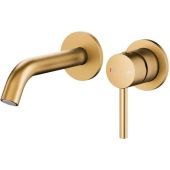 KFA Armatura Moza Brushed Light Gold bateria umywalkowa podtynkowa złota jasna 5039-810-39