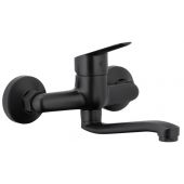 KFA Armatura Sparc bateria umywalkowa ścienna czarna 5410-810-81