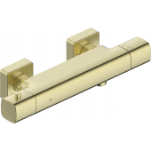 KFA Armatura Malaga bateria prysznicowa ścienna termostatyczna złoto szczotkowane 5756-010-31