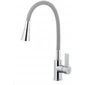 KFA Armatura Rumba bateria kuchenna stojąca chrom-szary 6553-925-63