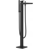 Kludi Decus bateria wannowo-prysznicowa wolnostojąca czarny mat 545903975