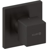 Kludi Decus element zewnętrzny zaworu podtynkowego czarny szczotkowany 54816N275