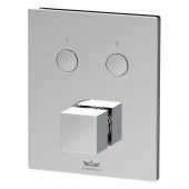 Kronenbach Smart Push bateria wannowo-prysznicowa podtynkowa chrom 19045002CR