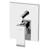 Kronenbach Quara 3.0 bateria wannowo-prysznicowa podtynkowa chrom KB100364C10