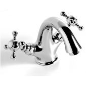 Kerasan Retro bateria umywalkowa stojąca złoty połysk 738991