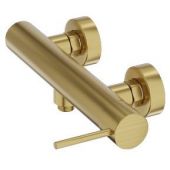 LaVita Orion bateria prysznicowa ścienna złoty szczotkowany