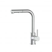 Oltens Myvat bateria kuchenna stojąca z wyciąganą wylewką nikiel 35205910