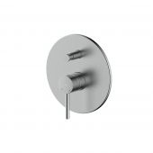 Oltens Molle bateria wannowo-prysznicowa podtynkowa nikiel 34100910