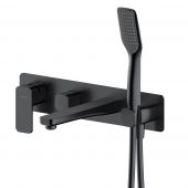 Oltens Hadsel bateria wannowo-prysznicowa podtynkowa grafit 34109400