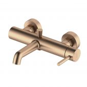 Oltens Molle bateria wannowo-prysznicowa ścienna miedź szczotkowana 34112610