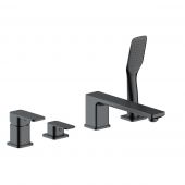 Oltens Hadsel bateria wannowo-prysznicowa nawannowa grafit 34203400