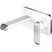 Omnires Sacramento bateria umywalkowa podtynkowa chrom/biały SC2315CRB