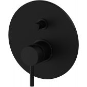 Paffoni Light bateria wannowo-prysznicowa podtynkowa czarny mat LIG015NO