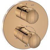 Roca T-1000 bateria wannowo-prysznicowa podtynkowa termostatyczna różowy złoty A5A0D09RG0