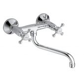 Sapho Antea bateria umywalkowa ścienna chrom 3061