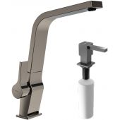 Zestaw Teka ICC bateria kuchenna stojąca tytan z dozownikiem do płynów (116030005, 115890045)