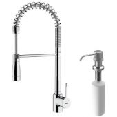 Zestaw ARK bateria kuchenna z dozownikiem chrom (239391200, 115890011)