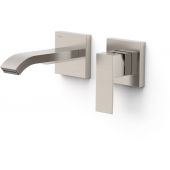 Tres Cuadro bateria umywalkowa podtynkowa stal 00630023AC