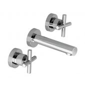 Tres Max bateria umywalkowa podtynkowa chrom 1.63.152