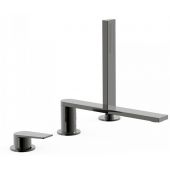 Tres Project bateria wannowo-prysznicowa 3-otworowa czarny metalizowany 211.161.03.KM