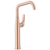 Tres Fuji bateria umywalkowa stojąca XXL różowe złoto mat 28184701OPM