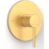 Tres Rapid Box bateria prysznicowa podtynkowa złota 26227810OM