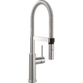 Villeroy & Boch Steel Expert 2.0 bateria kuchenna stojąca z wyciąganą wylewką stal nierdzewna 928000LC