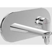 Villeroy & Boch O.Novo bateria umywalkowa ścienna chrom połysk TVW10511211061