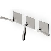 Zucchetti Bellagio bateria wannowo-prysznicowa podtynkowa nikiel błyszczący ZB2695.C8