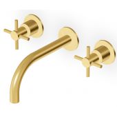 Zucchetti Helm bateria umywalkowa podtynkowa złota ZHM760.XP41G2