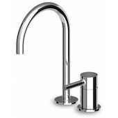 Zucchetti Pan bateria umywalkowa 2-otworowa biały mat ZP6223.W1