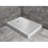 Radaway Doros F Compact brodzik prostokątny 120x80 cm kamienny biały SDRFP1280-05-04S