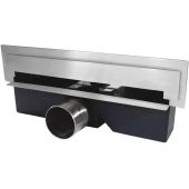 Ferro Wall Slim odpływ prysznicowy 30 cm ścienny stal OLWS1