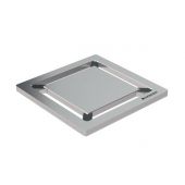 Geberit kratka 8x8 cm do wpustów podłogowych ozdobna Square 154.312.00.1