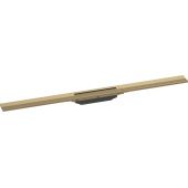Hansgrohe RainDrain Flex element zewnętrzny odpływu 90 cm brąz szczotkowany 56045140