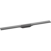 Hansgrohe RainDrain Flex element zewnętrzny odpływu 100 cm czarny chrom szczotkowany 56053340
