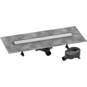 Hansgrohe RainDrain Go odpływ liniowy 60 cm kompletny stal szlachetna szczotkowana 56271800
