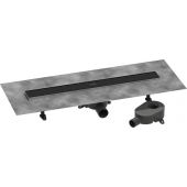 Hansgrohe RainDrain Go odpływ liniowy 70 cm kompletny czarny mat 56272670