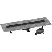 Hansgrohe RainDrain Go odpływ liniowy 80 cm kompletny czarny mat 56273670