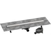Hansgrohe RainDrain Go odpływ liniowy 80 cm kompletny stal szlachetna szczotkowana 56273800