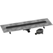 Hansgrohe RainDrain Go odpływ liniowy 90 cm kompletny czarny mat 56274670