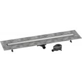 Hansgrohe RainDrain Go odpływ liniowy 90 cm kompletny stal szlachetna szczotkowana 56274800
