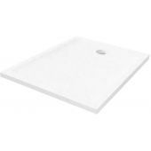 New Trendy Mild Stone brodzik 140x80 cm prostokątny biały B-0552