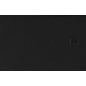 New Trendy Mori brodzik 120x90 cm prostokątny czarny B-0406